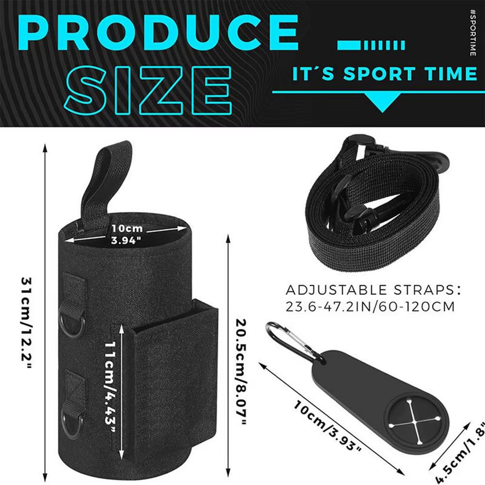 Revolutionary Magnetic Gym Sling Bag - Your Ultimate Workout Companion for Men and Women!